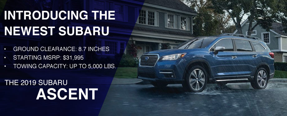 2019 SUBARU ASCENT BOB MOORE SUBARU