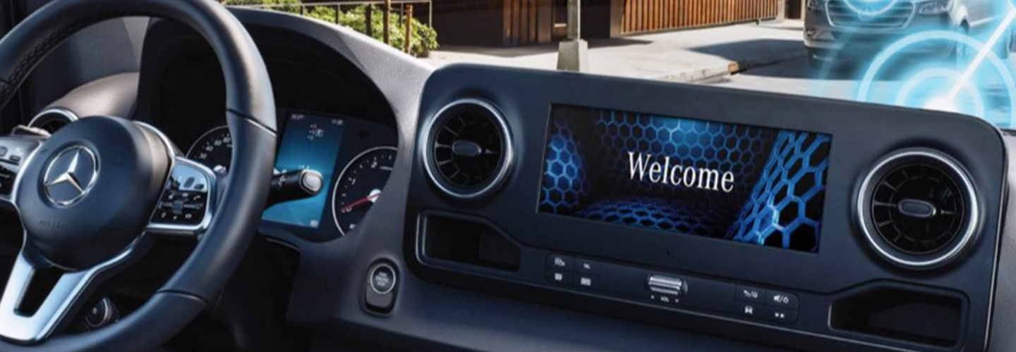 Discover the eSprinter at Interior With Black Color