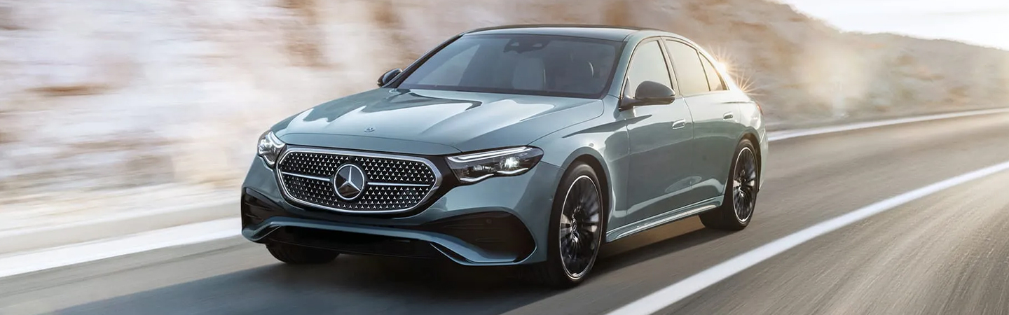 2024 Mercedes-Benz E-Class green sideview