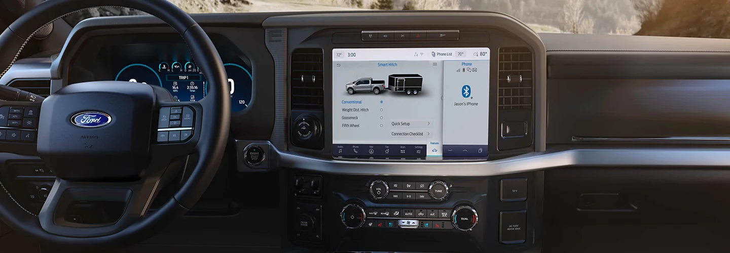 2025 Ford F-150 vs. Competition Interior View