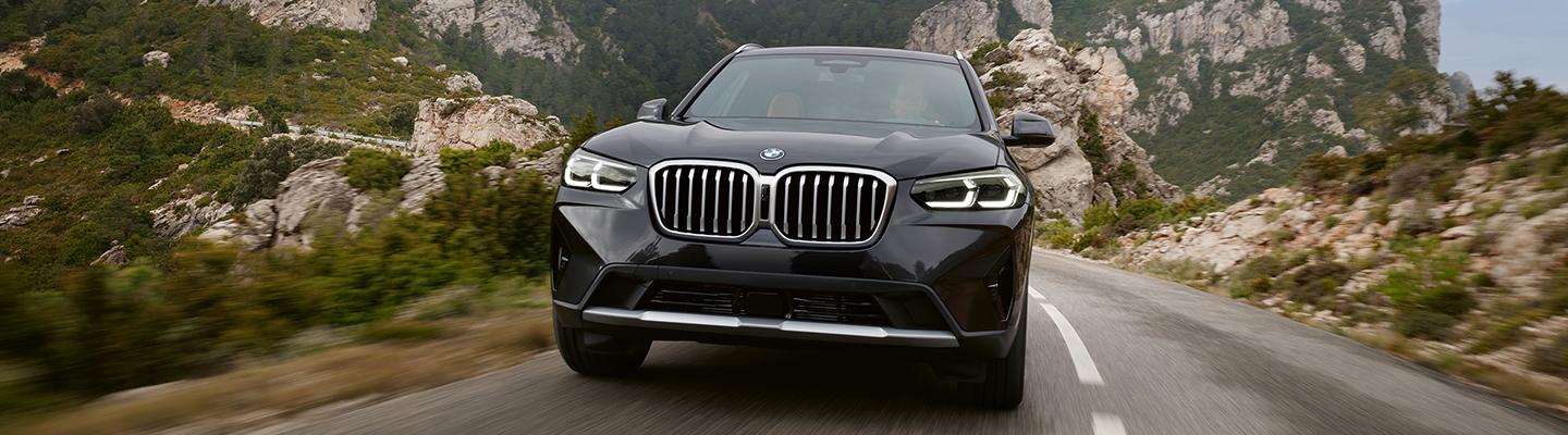 front view BMW X3