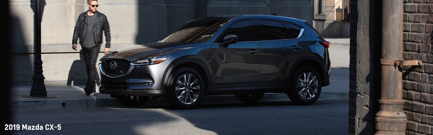 Side view of the 2019 Mazda CX-5