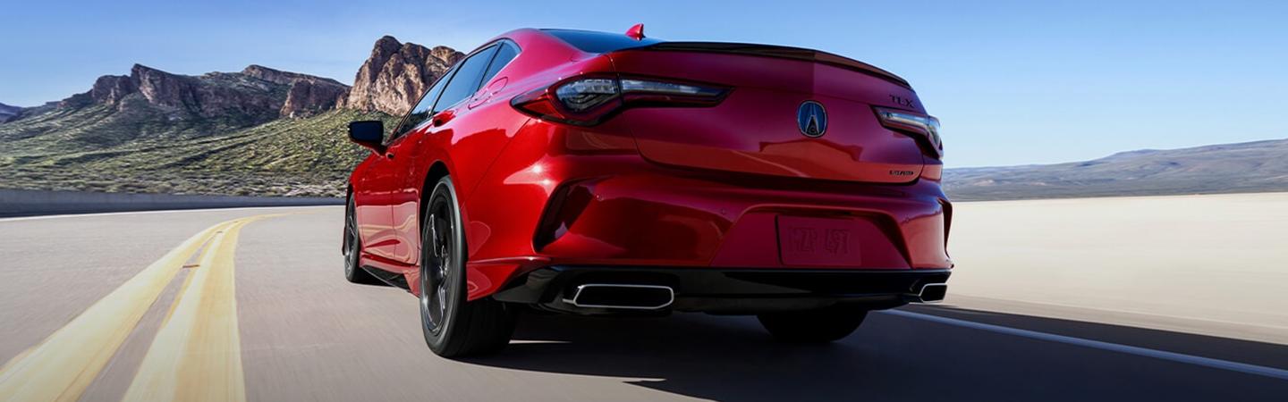 Red acura