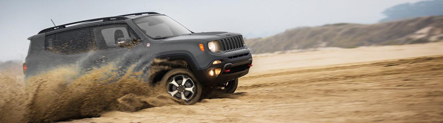 2020 Jeep Renegade for lease at Spitzer Jeep dealer in Homestead, Florida.