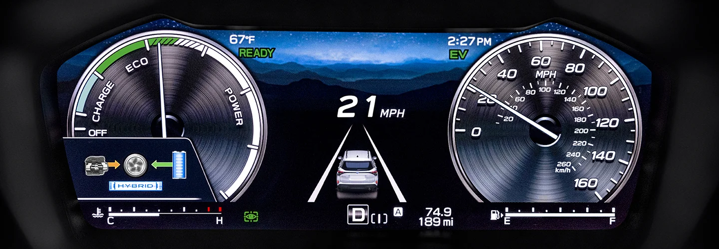 2025 Subaru Forester Hybrid Interior car screen view in Leesburg, FL