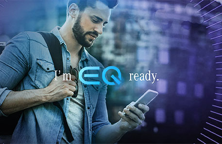 Charge On The Go man holding cell phone