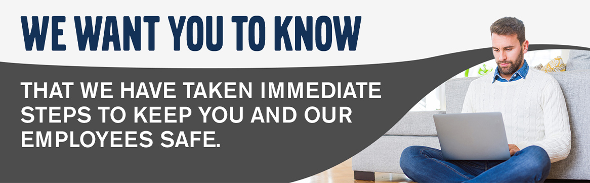 We want you to know!