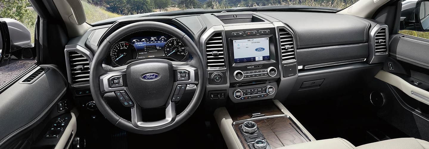 Interior features in the 2020 Ford Expedition