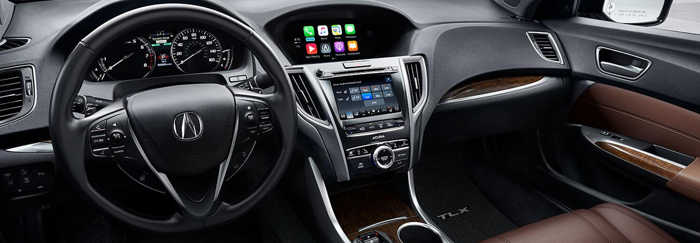 Interior View of the 2020 TLX