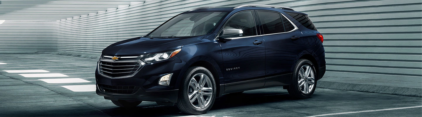 2020 Chevy Equinox parked Safety Features at Spitzer Chevy in North Jackson Ohio