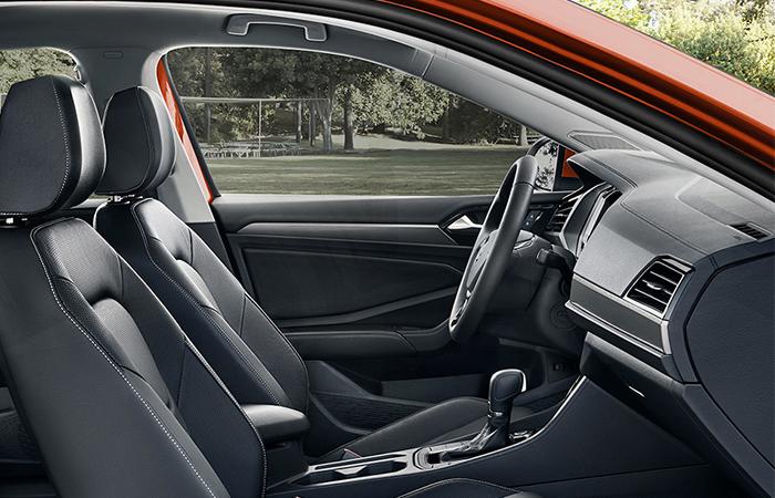 Dash view of the 2020 Jetta