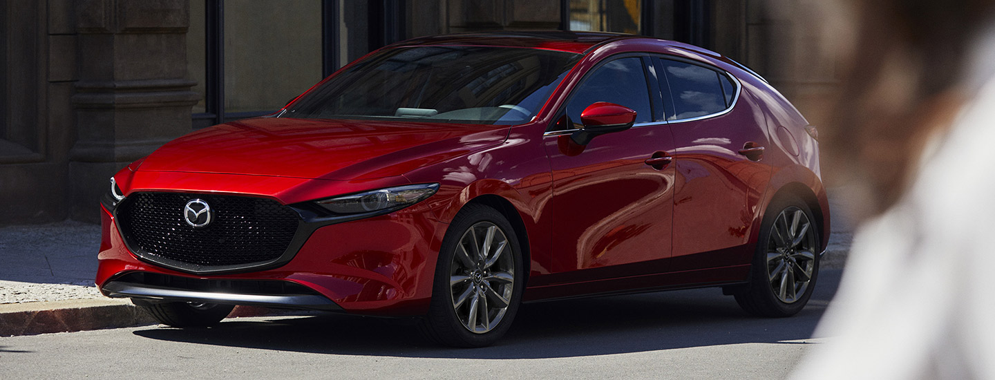 The 2019 Mazda3 is available at our Mazda dealership in Naples, FL.