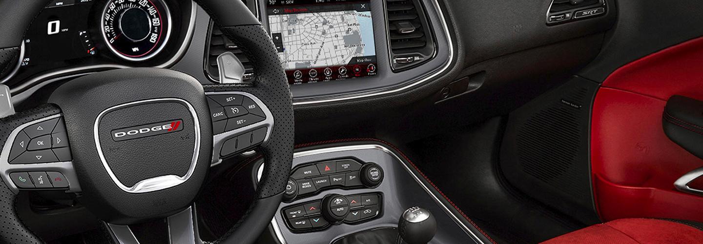 Interior features in the 2020 Dodge Challenger