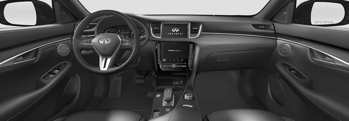 INFINITI Q50, Audi A4, & BMW 3 Interior view