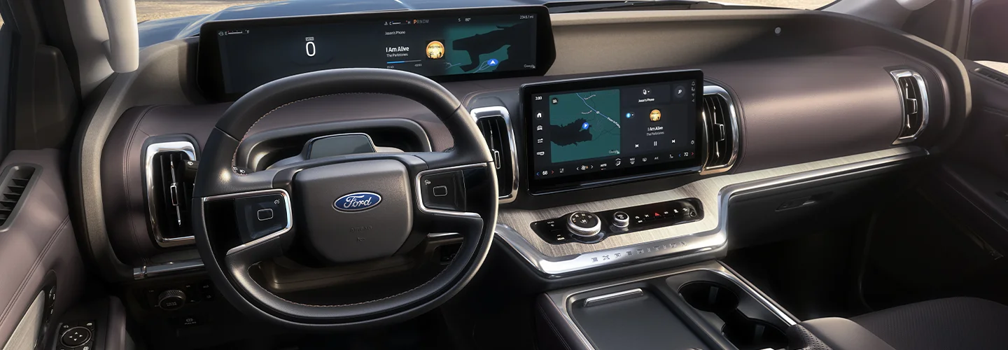 interior dash area