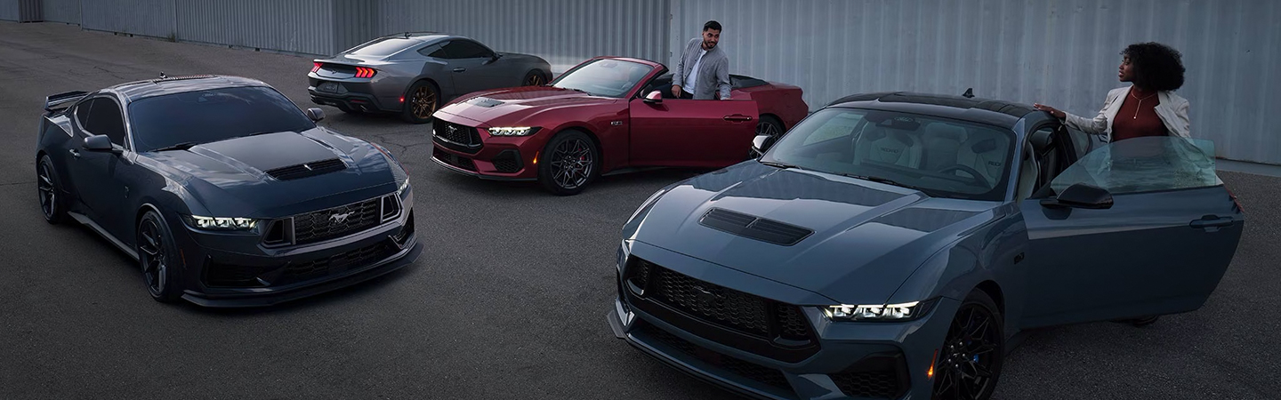 2024 Ford Mustang Specs Front-Side View