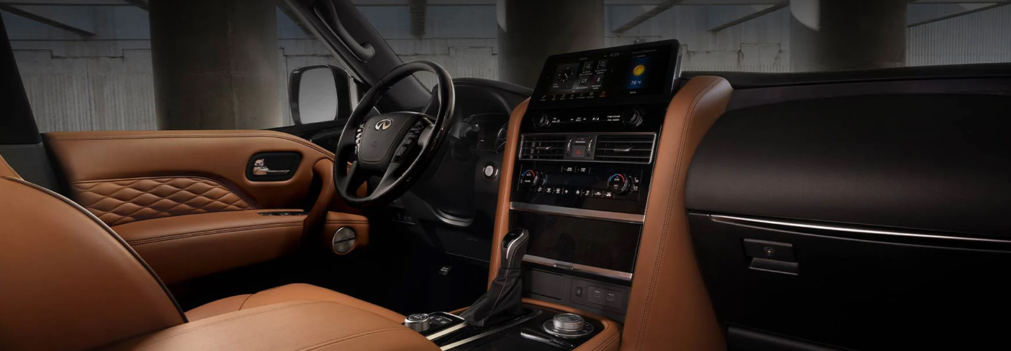 2023 INFINITI QX80 Comparison interiorimage