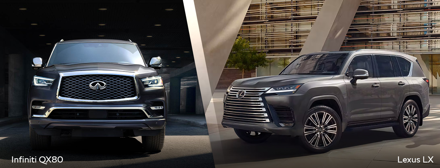 2023 INFINITI QX80 Comparison 
