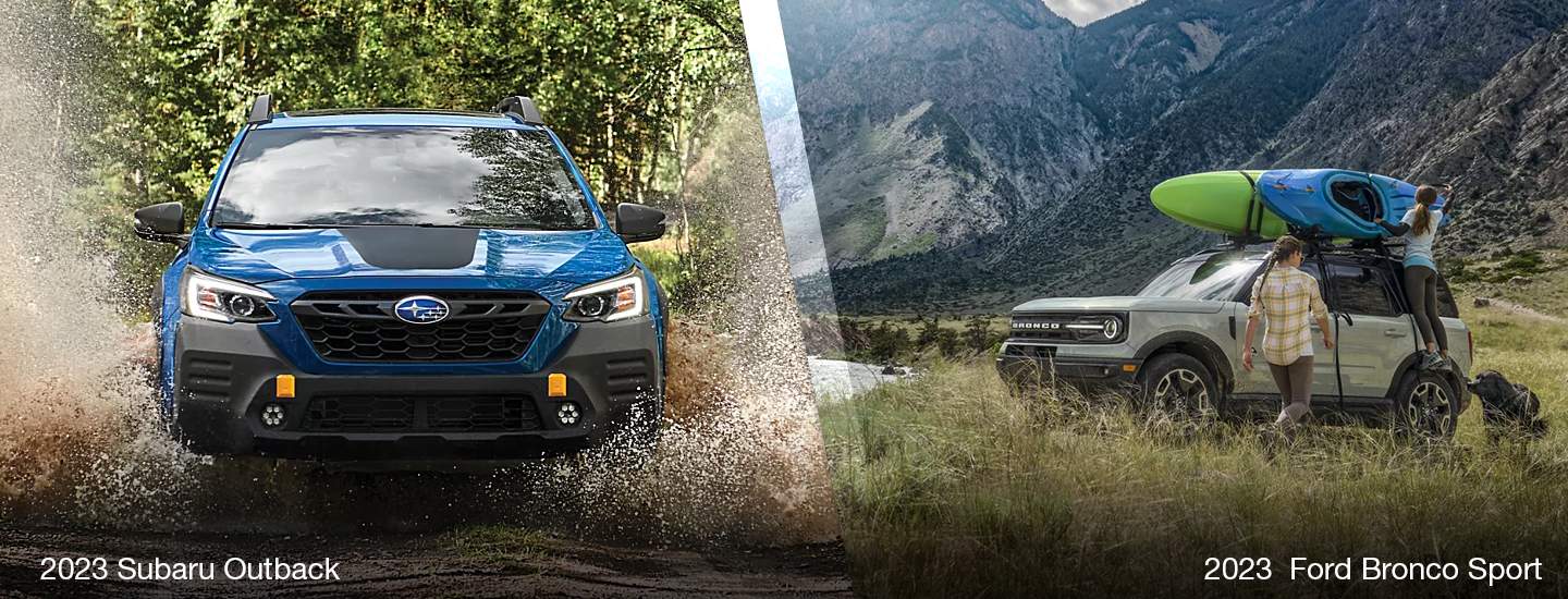 2023 Subaru Outback vs Ford Bronco Sport 