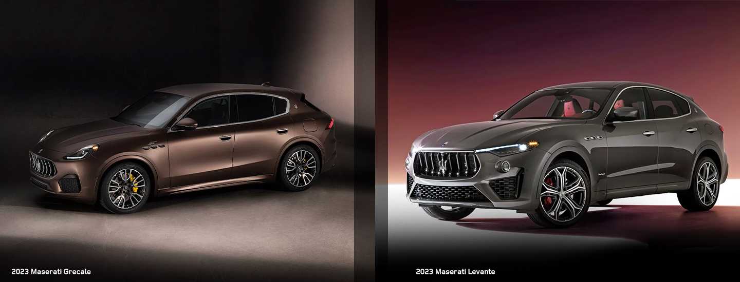 2023 Maserati Grecale vs Maserati Levante