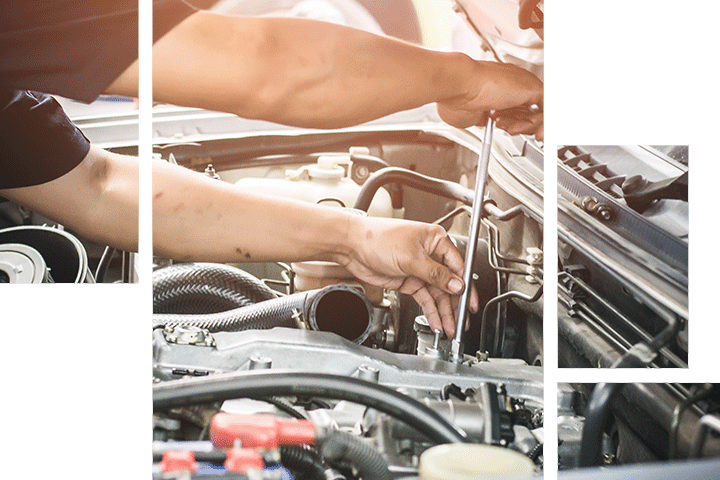Close up of Fort auto repair service at Rountree Moore Ford