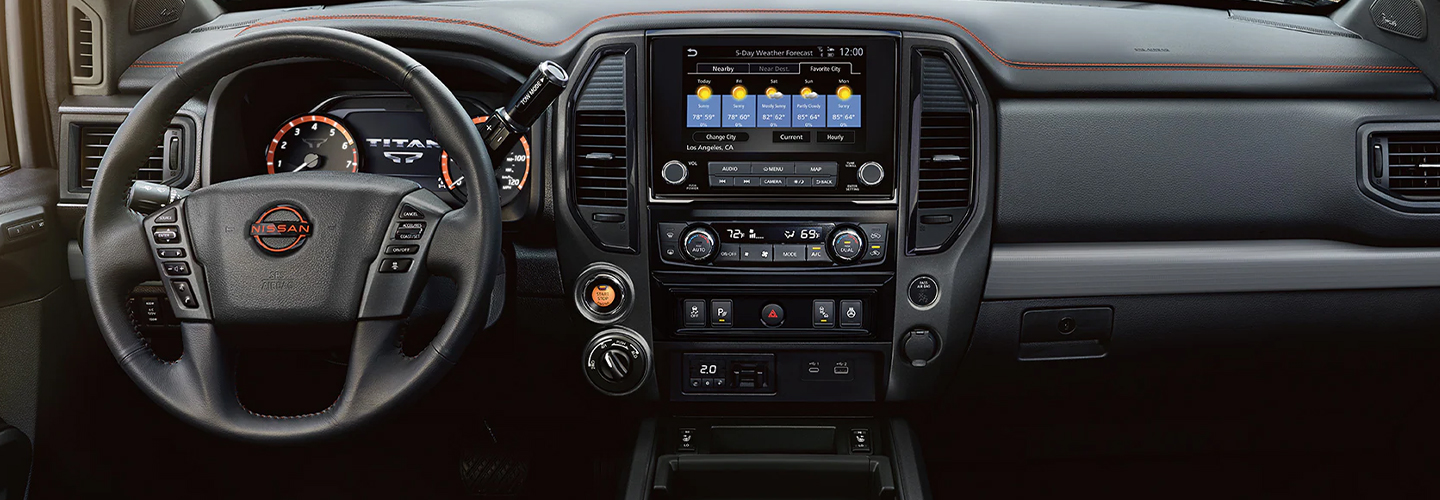 2023 Nissan Titan XD Specs Car Interior View 