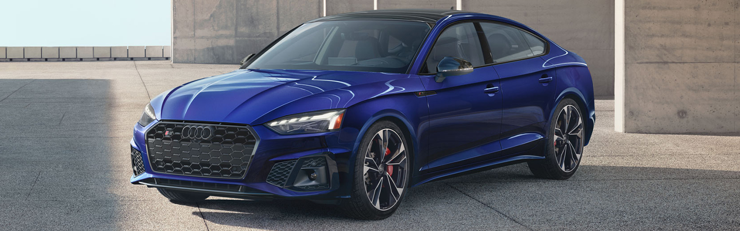 2023 Audi S5 Specs blue frontview