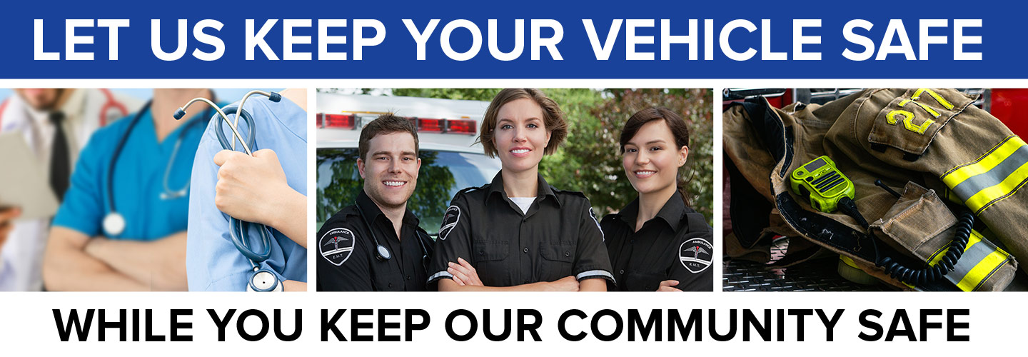 Let us keep your vehicle safe wile you keep our community safe