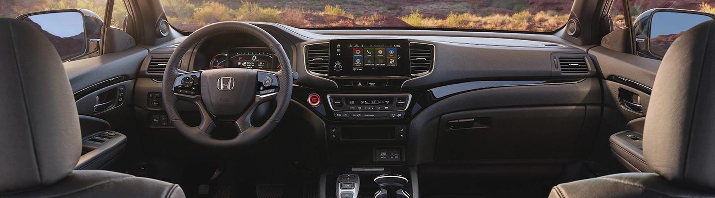 Dashboard of 2021 Honda Passport