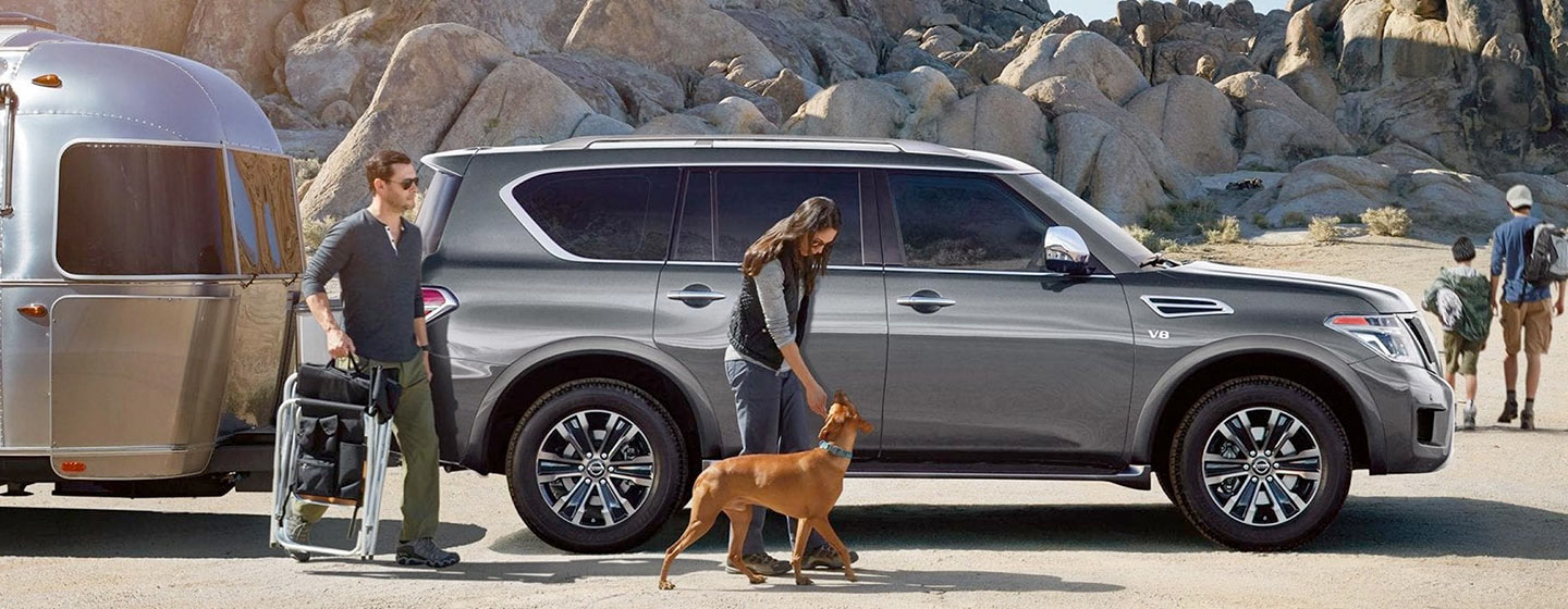 2019 Armada parked