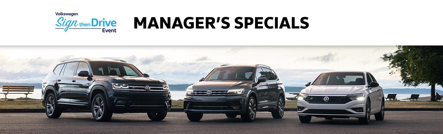 Manager's Specials