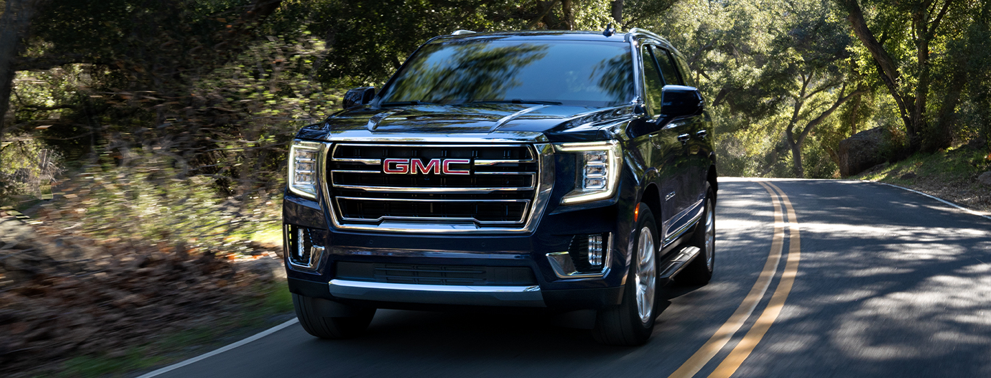 2021 GMC Yukon driving