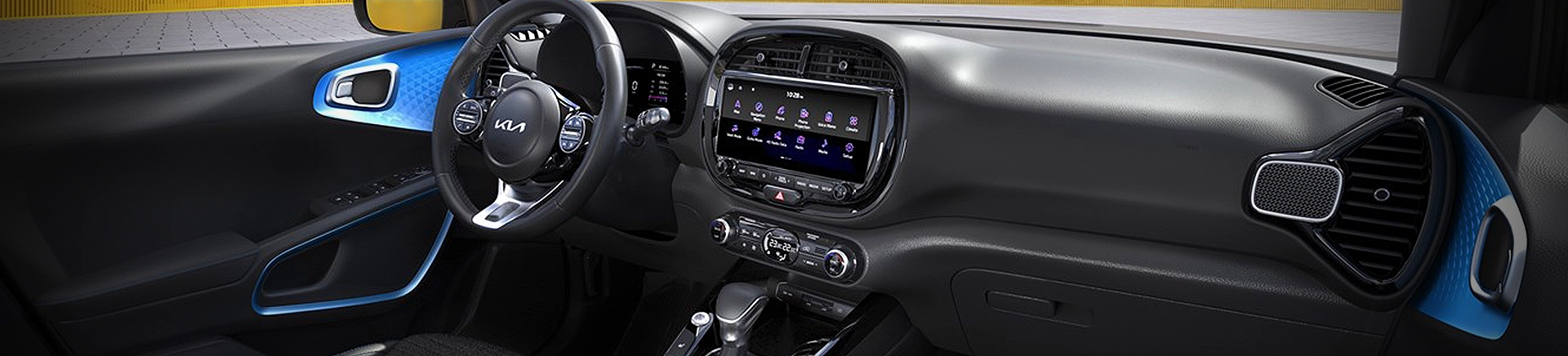 dash of new Kia Soul in St. Petersburg FL