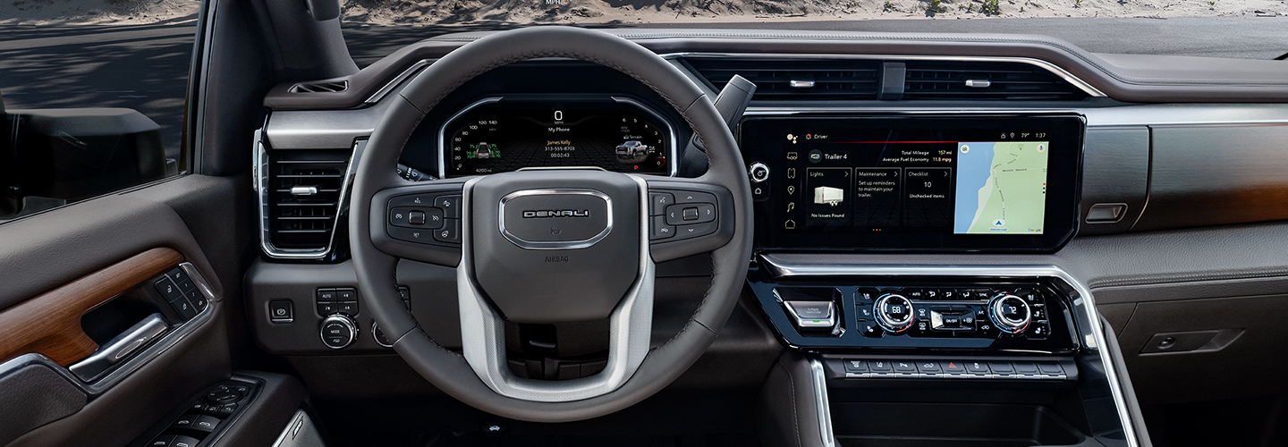 2024 GMC Sierra 3500 HD Denali interiorimage