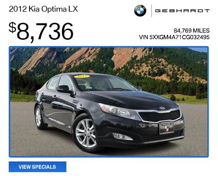 2012 Kia Optima LX - $8,736