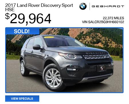 2017 Land Rover Discovery Sport HSE  - $29,964