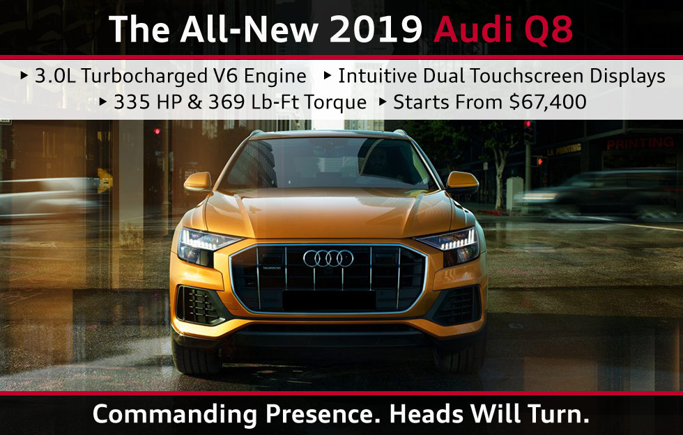 2019 AUDI Q8 OVERVIEW OKLAHOMA CITY EDMOND KINGFISHER PIEDMONT OKC METRO OK