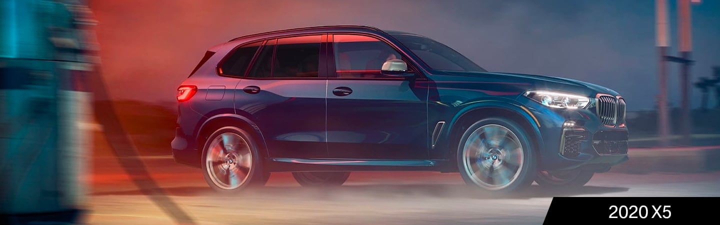 2020 BMW X5 in motion