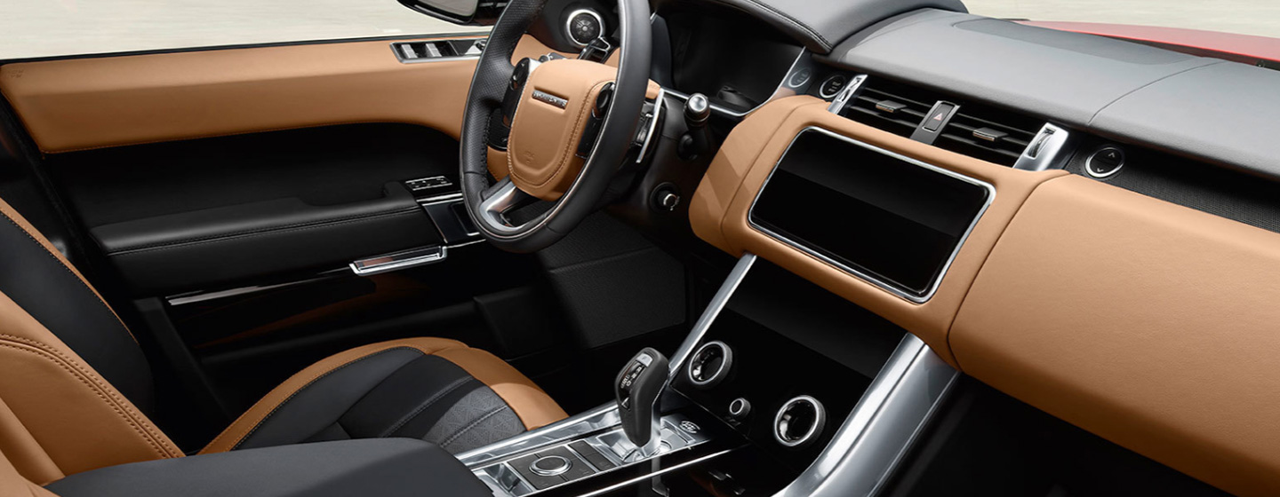 Safety features and interior of the 2019 Land Rover Range Rover Sport - available at our Land Rover dealership in Honolulu, HI