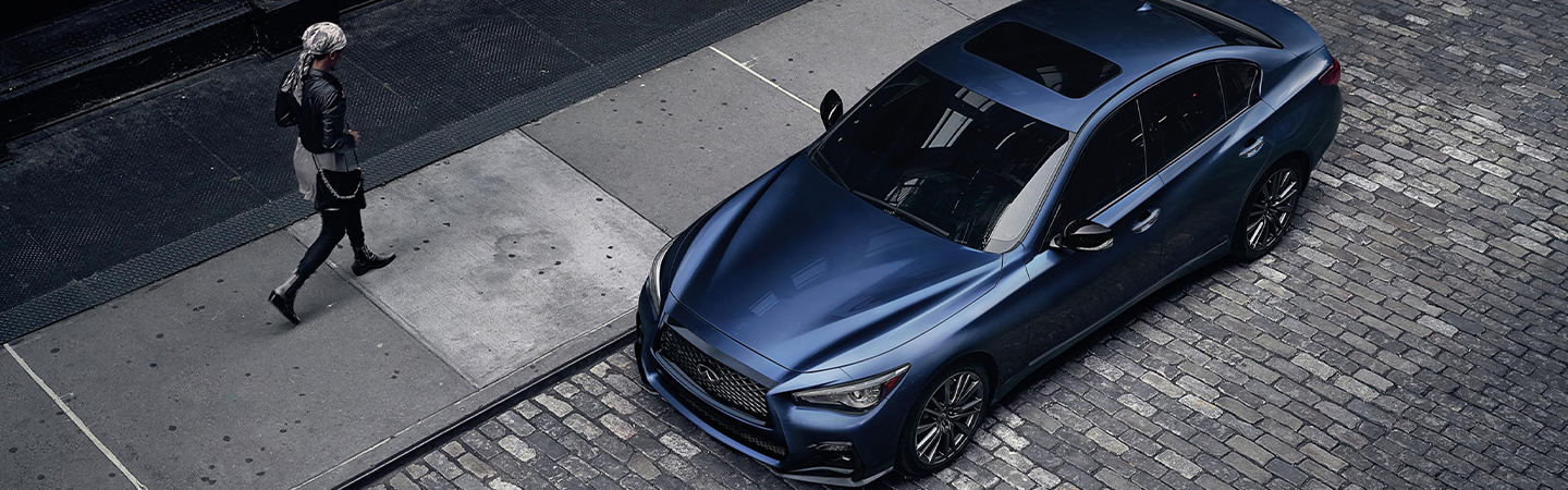 2023 INFINITI Q50 vs Cadillac CT4 slider3