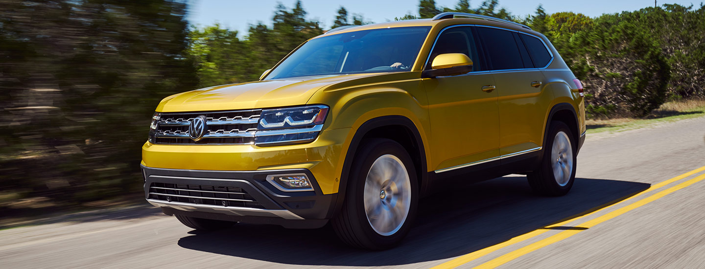 The 2019 Volkswagen Atlas is available at our Volkswagen dealership in Gainesville, FL.
