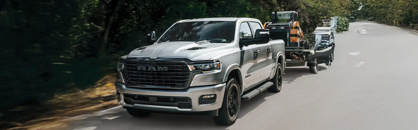 2025 RAM 1500 towing work equipment
