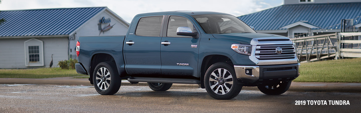 The 2019 Toyota Tundra driving in Atlanta, GA