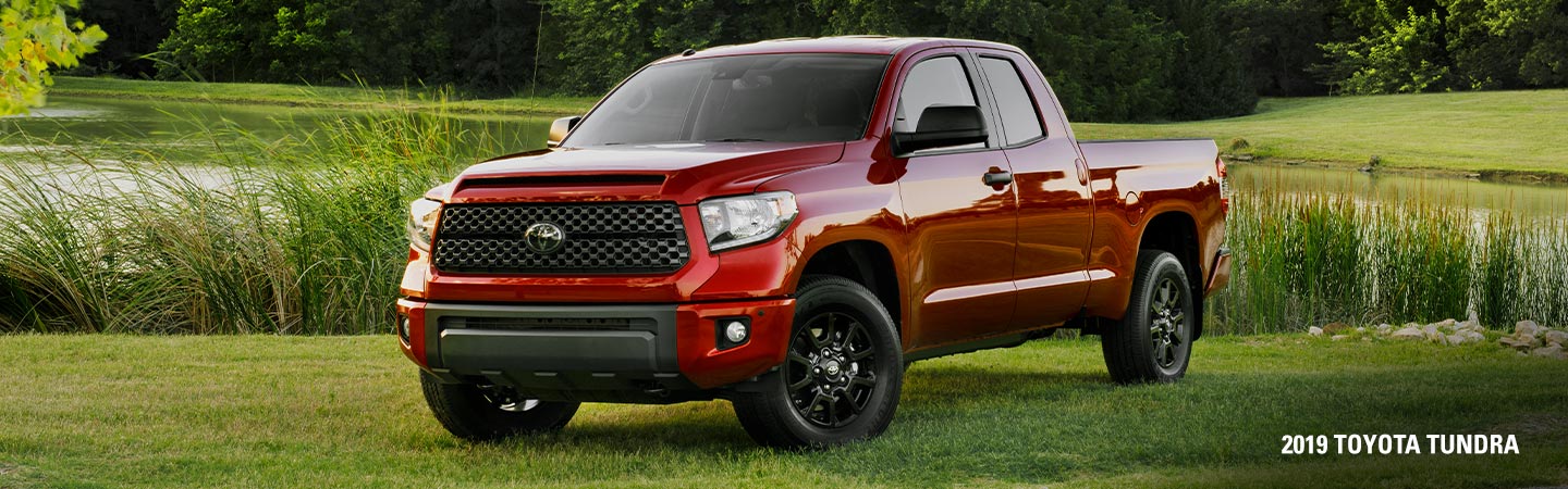 Exterior of the 2019 Toyota Tundra at our car dealership in Atlanta, GA