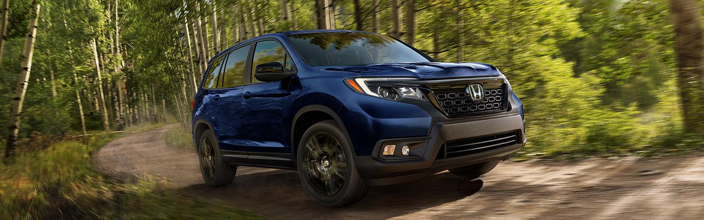 2020 Passport in motion up a hill