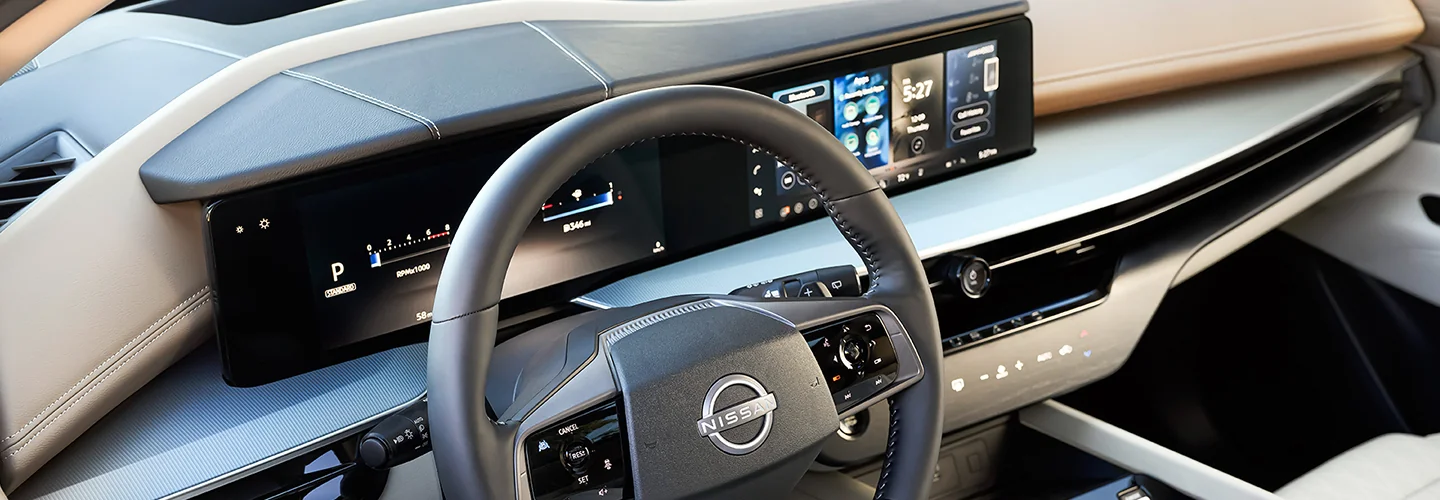 Interior view of 2025 Nissan Murano
