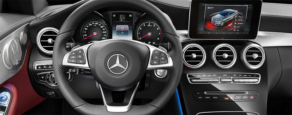 Safety features and interior of the 2018 Mercedes-Benz E Class - available at our Mercedes-Benz dealership near Columbus, OH.