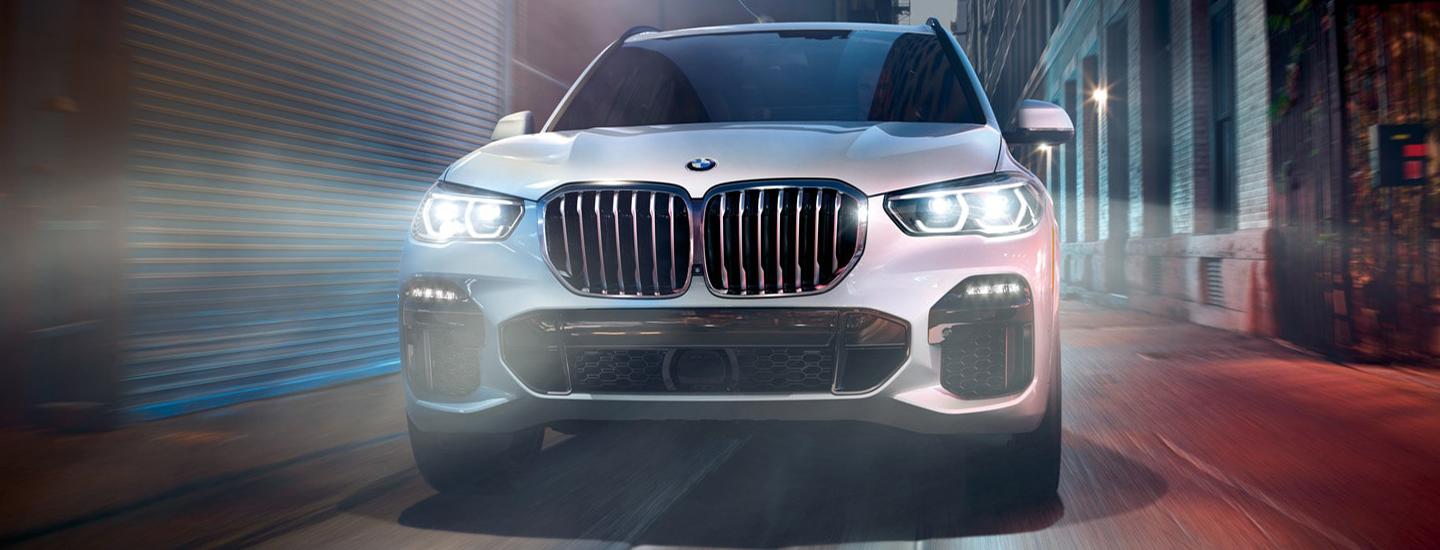 2021 BMW X5 in motion