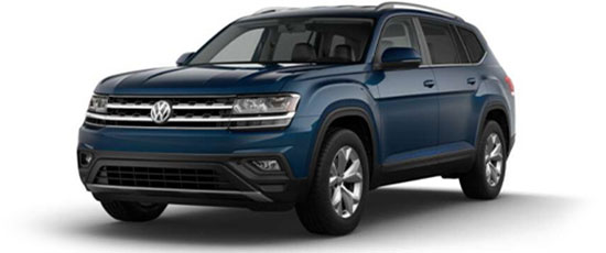 Vista Volkswagen Atlas