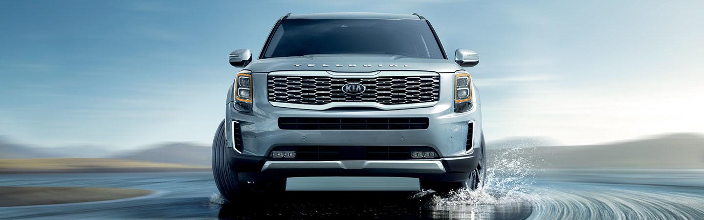 Front view of 2020 Kia Telluride